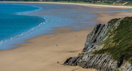 Oxwich Bay, Gower, Wales, UK