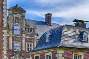 Historische Schlossgebäude in Ahaus in Westfalen