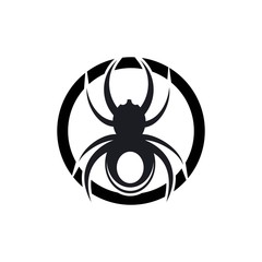 spider ilustration logo