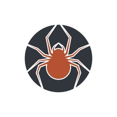 spider ilustration logo