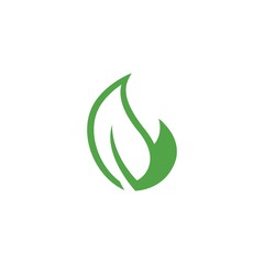 Eco Tree Leaf Logo Template design 