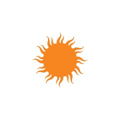 sun Logo Icon Vector illustration design 