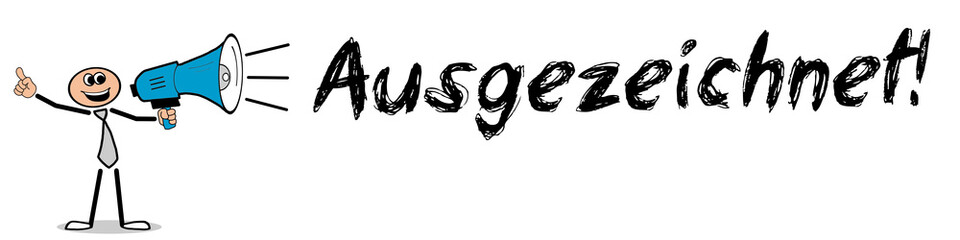 Obraz premium Ausgezeichnet! 