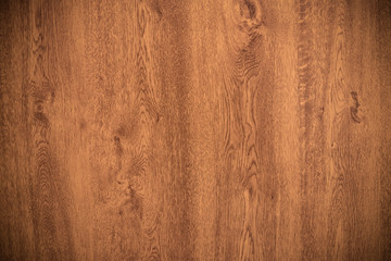 Brown scratched wooden cutting board. Wood texture