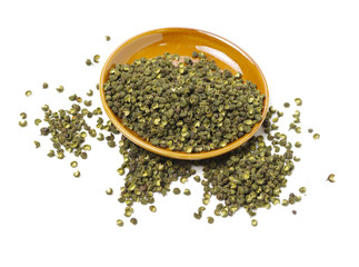 Pricklyash Peel on white background