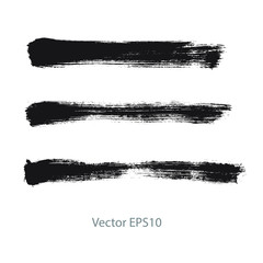 black brush stroke stripes	