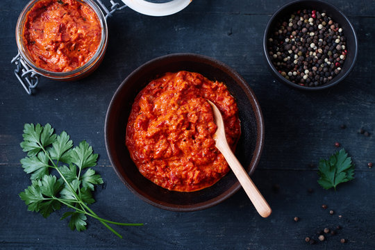 Roasted Red Pepper Relish (Ajvar)