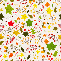 Autumn thanksgiving card