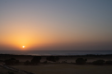 Sonnenuntergang am Meer