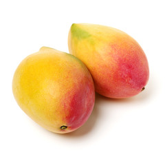 Mango on white background