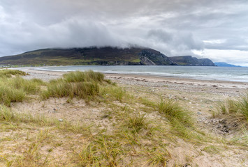 Keel Beach on the Achill Island in Ireland