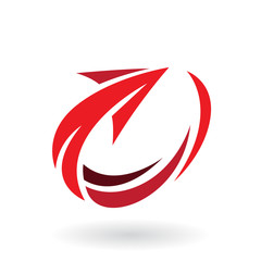 Abstract Rotating Arrow Icon