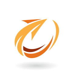 Abstract Rotating Arrow Icon