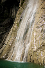 Fototapeta na wymiar Waterfall in Pyrenees