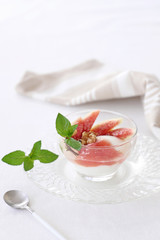 いちじくヨーグルト