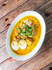 Laksa Curry Noodles - Muslim Food Bangkok