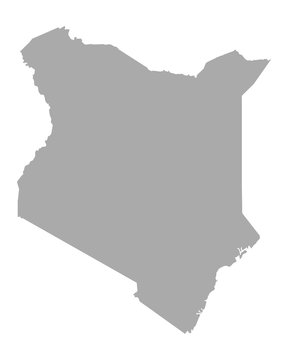 Karte von Kenia