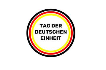 Tag der deutschen Einheit im Oktober in Deutschland