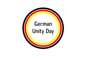 Tag der deutschen Einheit im Oktober in Deutschland