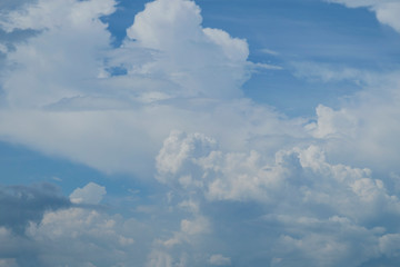 Naklejka na ściany i meble Sky background with clouds