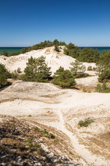 Sand dunes Leba
