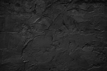  Abstract black concrete paint textured background.