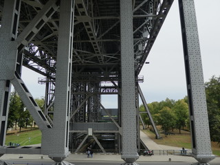 The boat lift in Niederfinow near Berlin.