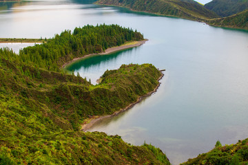 "Fogo" Lagoon in São Miguel Island, Azores