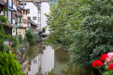 the old town of Kaysersberg