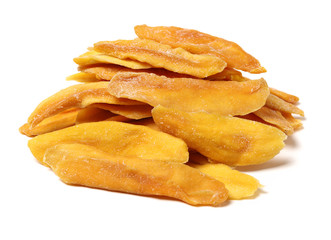 Mango. dry mango on the background