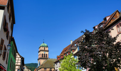 the old town of Kaysersberg
