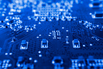 Blue graphic card. Blue.