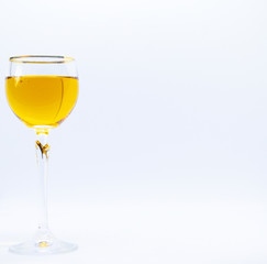 glass of white wine