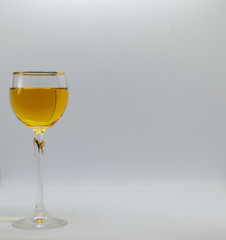 glass of white wine