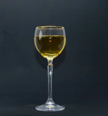 Foto op Aluminium glass of white wine © Сергей Дробаха