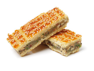 Layer Cake on white background.