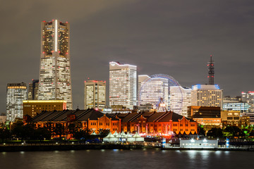 横浜ベイエリア　夜景