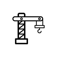 crane icon trendy