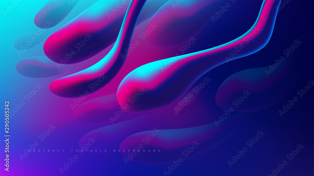 Poster abstract template design in vector