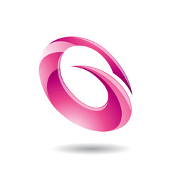 Abstract Symbol of Oval Letter G Icon