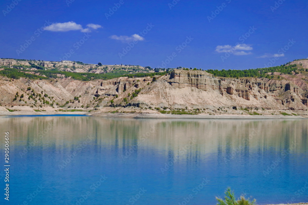 Wall mural lac negratin, espagne.