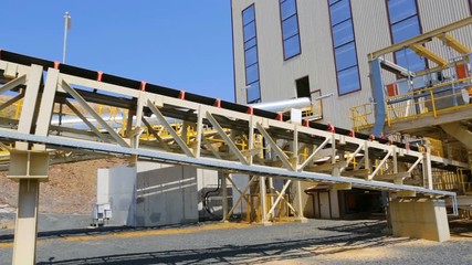 Gold mine mining buildings