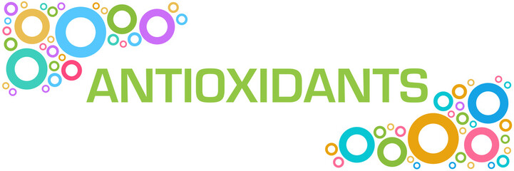 Antioxidants Colorful Rings Corners 
