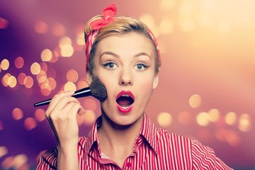 Makeup.