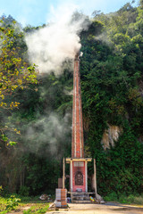 Fototapeta na wymiar Traditionnal Thai crematorium