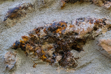 stone walls, of old houses