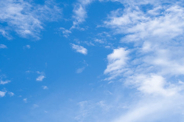 Fototapeta na wymiar blue sky with cloud.The nature of blue sky with cloud in the day.