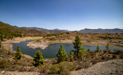 see, landschaft, wasser, natur, himmel, berg, blau, fluss, berg, sommer, meer, anreisen, anblick, park, panorama, cloud, green, baum, wald, cloud, spanien, national, baum, küste