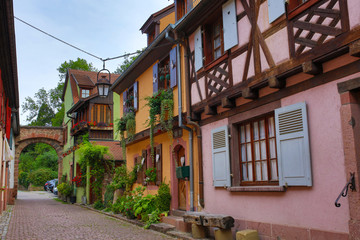 Naklejka premium the old town of Kaysersberg