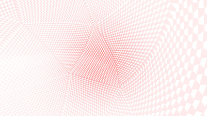 3d ILLUSTRATION, of abstract mesh background, triangular texture, wide panoramic for wallpaper	